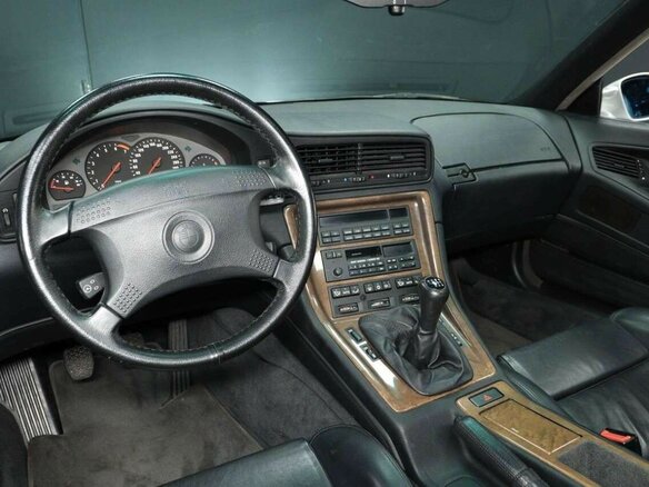 1993 BMW 8 серии 850i I (E31), серебристый, 7270000 рублей - вид 13