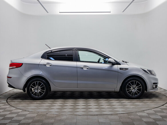 2016 Kia Rio III Рестайлинг, серебристый - вид 5