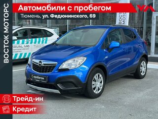 2014 Opel Mokka I, синий, 895000 рублей, вид 1