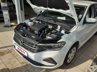2021 Volkswagen Polo VI, белый, 1490000 рублей, вид 4