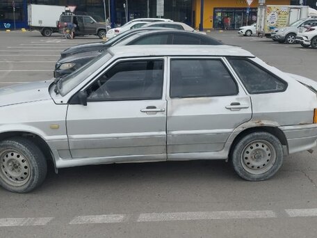 2005 Lada (ВАЗ) 2114, серебристый, 125000 рублей, вид 2