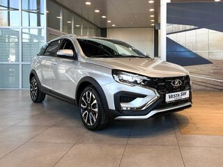 2026 Lada (ВАЗ) Vesta SW Cross I Рестайлинг (NG), серебристый, 2118000 рублей, вид 2