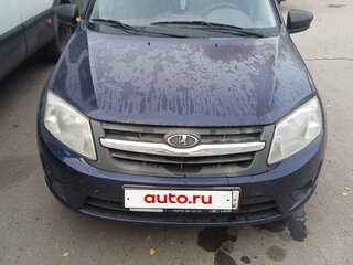 2015 Lada (ВАЗ) Granta I, синий, 320000 рублей, вид 1