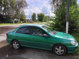 2001 Kia Rio I, зелёный, 200000 рублей, вид 3