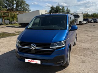 2020 Volkswagen Caravelle T6 Рестайлинг, синий, 3500000 рублей, вид 1