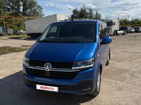 2020 Volkswagen Caravelle T6 Рестайлинг, синий, 3500000 рублей, вид 1