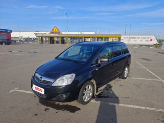 2010 Opel Zafira B Рестайлинг, чёрный, 700000 рублей, вид 1