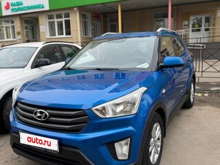 2017 Hyundai Creta I, синий, 1300000 рублей, вид 2
