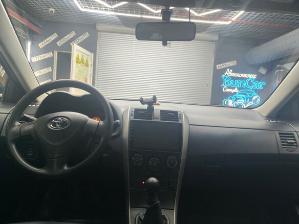 2008 Toyota Corolla X (E140, E150), чёрный, 950000 рублей - вид 15
