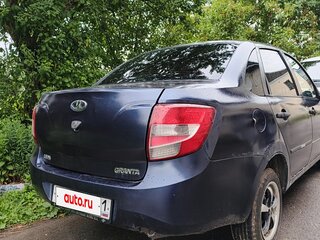 2012 Lada (ВАЗ) Granta I, серый, 340000 рублей, вид 4