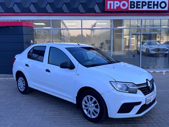 2019 Renault Logan II Рестайлинг, белый, 499900 рублей - вид 1