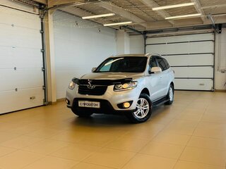 2010 Hyundai Santa Fe II Рестайлинг, серебристый, 1379000 рублей, вид 1