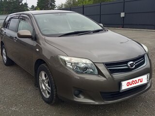 2010 Toyota Corolla Fielder X (E140, E150) Рестайлинг, коричневый, 1020000 рублей, вид 1