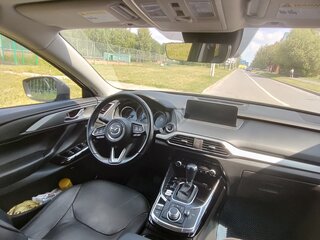 2022 Mazda CX-9 II Рестайлинг, синий, 3780000 рублей, вид 5