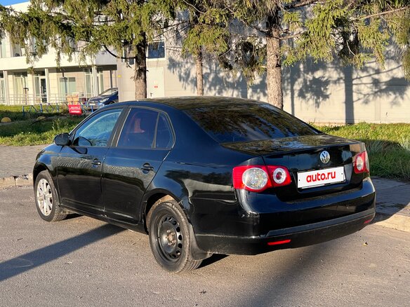 2008 Volkswagen Jetta V, чёрный - вид 4