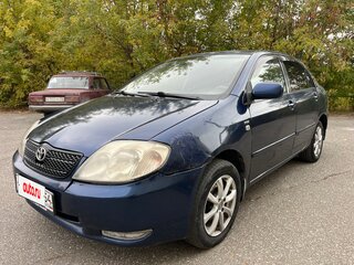 2004 Toyota Corolla IX (E120, E130), синий, 390000 рублей, вид 1
