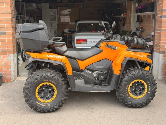 2019 BRP Can-Am Outlander Max DPS 570, жёлтый, 895000 рублей - вид 2