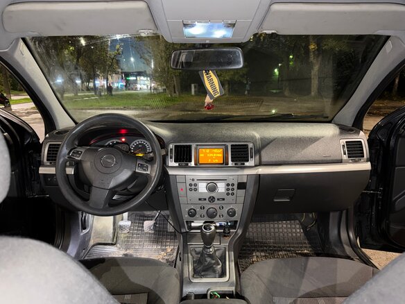 2008 Opel Vectra C Рестайлинг, чёрный - вид 6