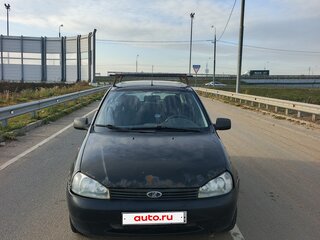 2013 Lada (ВАЗ) Kalina I, чёрный, 130000 рублей, вид 4