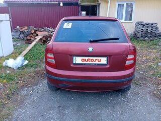 2001 Skoda Fabia I, красный, 105000 рублей, вид 4