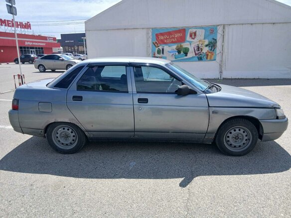 2007 Lada (ВАЗ) 2110, серый, 185000 рублей - вид 1