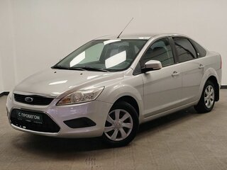 2010 Ford Focus II Рестайлинг, серебристый, 665000 рублей, вид 1