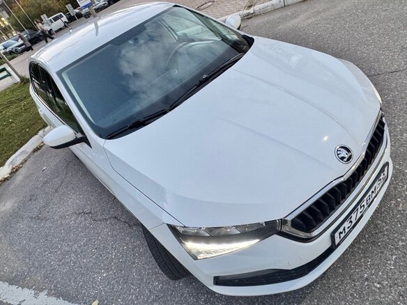 2021 Skoda Rapid II, белый - вид 18