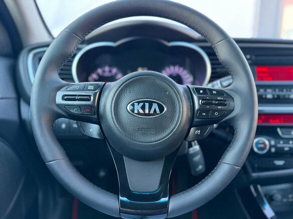 2015 Kia Optima III Рестайлинг, белый, 1210000 рублей - вид 11