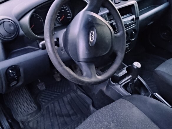 2012 Lada (ВАЗ) Granta I, синий, 170000 рублей - вид 4