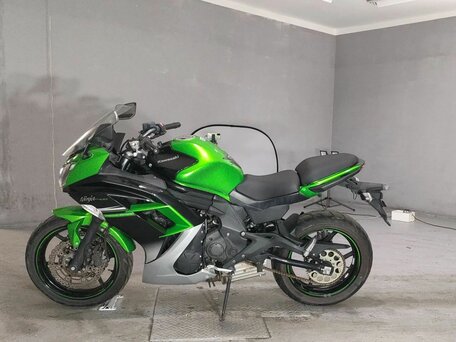 2015 Kawasaki Ninja 400, зелёный, 485000 рублей, вид 4