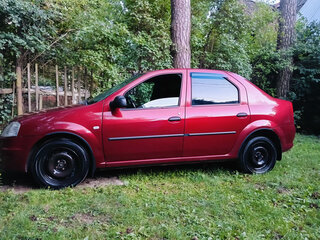 2010 Renault Logan I Рестайлинг, красный, 310000 рублей, вид 4