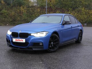 2016 BMW 3 серии 320i xDrive VI (F3x) Рестайлинг, синий, 2400000 рублей, вид 1