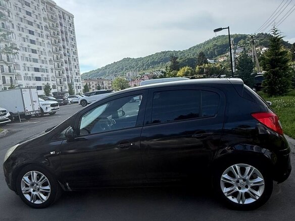 2008 Opel Corsa D, чёрный, 650000 рублей - вид 6