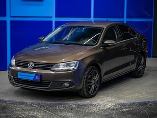 2013 Volkswagen Jetta VI, коричневый, 1250000 рублей, вид 2
