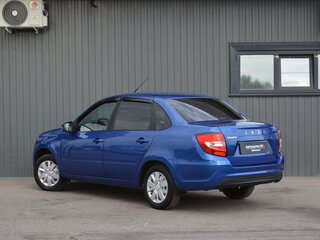 2022 Lada (ВАЗ) Granta I Рестайлинг, синий, 569999 рублей, вид 4
