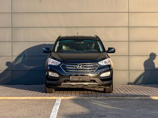 2013 Hyundai Santa Fe III, чёрный, 1795000 рублей, вид 2