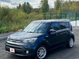 2017 Kia Soul II Рестайлинг, голубой, 1450000 рублей, вид 1