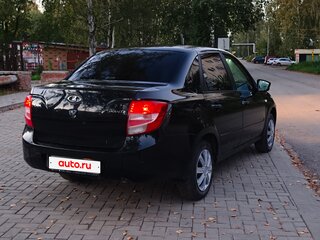 2017 Lada (ВАЗ) Granta I, чёрный, 375000 рублей, вид 3