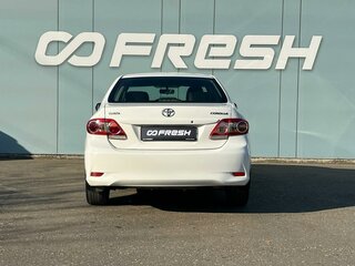 2012 Toyota Corolla X (E140, E150) Рестайлинг, белый, 1090000 рублей, вид 4