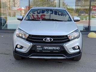 2019 Lada (ВАЗ) Vesta SW Cross I, серебристый, 890000 рублей, вид 2