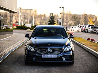 2018 Mercedes-Benz C-Класс 180 IV (W205) Рестайлинг, чёрный, 2579777 рублей, вид 4