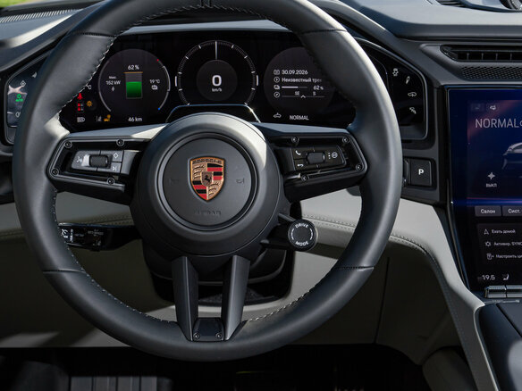 2026 Porsche Cayenne Electric IV, зелёный - вид 19