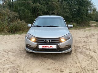 2019 Lada (ВАЗ) Granta I Рестайлинг, серебристый, 900000 рублей, вид 1