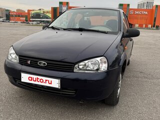 2007 Lada (ВАЗ) Kalina I, синий, 150000 рублей, вид 1