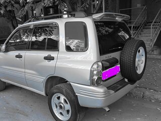 1997 Suzuki Escudo II, серебристый, 550000 рублей, вид 4