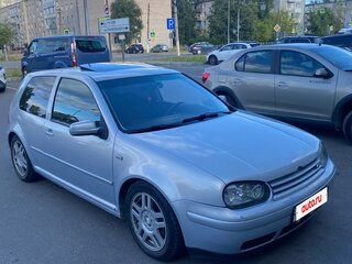 1999 Volkswagen Golf IV, серебристый, 600000 рублей, вид 1