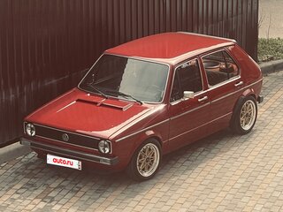 1978 Volkswagen Golf I, красный, 750000 рублей, вид 1