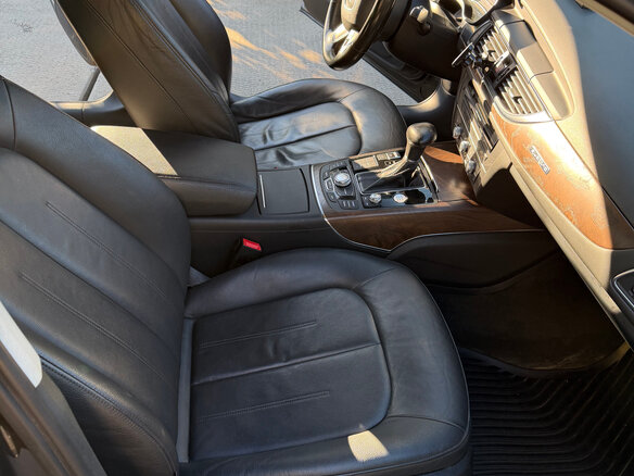 2012 Audi A6 IV (C7), серый, 1450000 рублей - вид 14