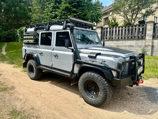 2011 Land Rover Defender Base Utility 110 I Рестайлинг, серый, 2300000 рублей, вид 2