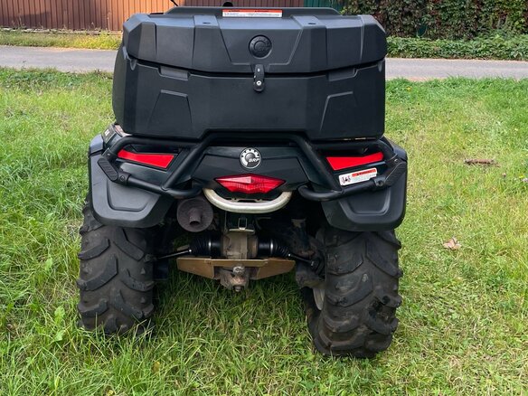 2008 BRP Can-Am Outlander 800, зелёный, 720000 рублей - вид 9